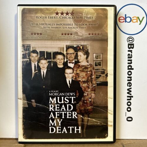 Must Read After My Death - Documentaire De Morgan Dews (2009) - Dvd