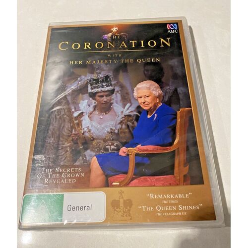The Coronation With Her Majesty The Queen - Dvd Documentaire