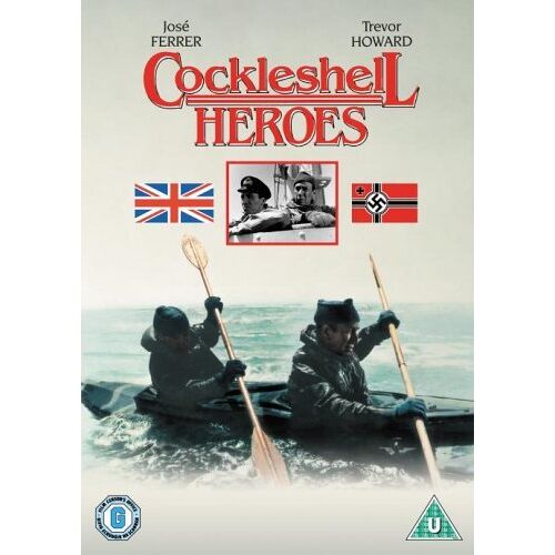Cockleshell Heroes (2014) Dvd - Film De Guerre Classique, Cert U, Avec José Ferrer