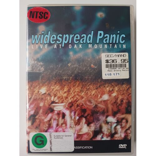 Widespread Panic - Live At Oak Mountain 2 X Nz Import Dvd (2001)
