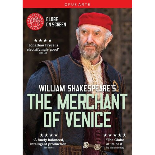 Dvd The Merchant Of Venice (Shakespeare's Globe, 2016)