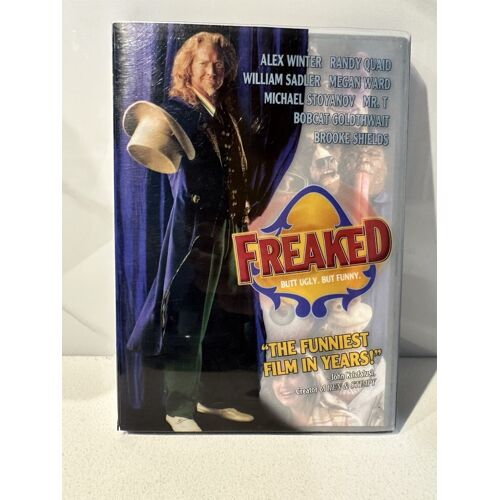 Freaked Rare Oop Alex Winter Anchor Bay W/Slipcover Dvd (1993)