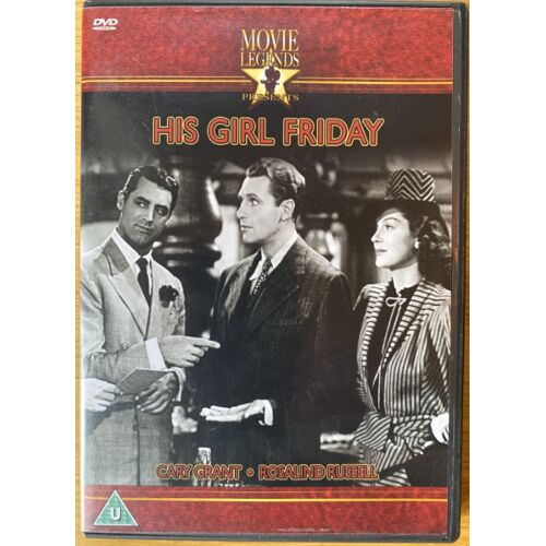 Dvd His Girl Friday - Cary Grant, Ralph Bellamy, Howard Hawks (1940)