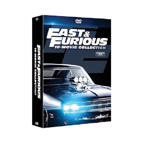 Fast & Furious 1-10 - Coffret Intégral 10 Films Dvd