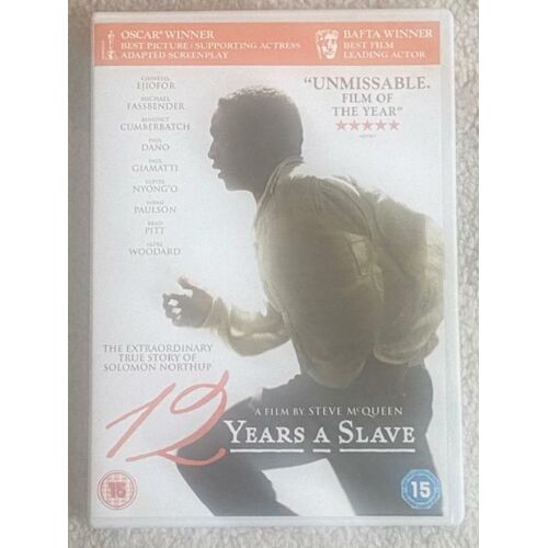 12 Years A Slave - Dvd Avec Chiwetel Ejiofor, Paul Dano, Michael Fassbender