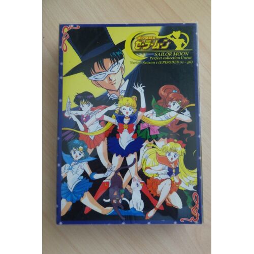 Sailor Moon Pretty Soldier Uncut Season 1 English C/W Slip Cover Dvd