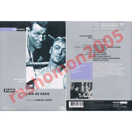 Dvd L'air De Paris (1954) - Jean Gabin, Arletty