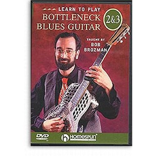 Dvd Bob Brozman - Learn To Play Bottleneck Blues Guitar Vol. 2-3