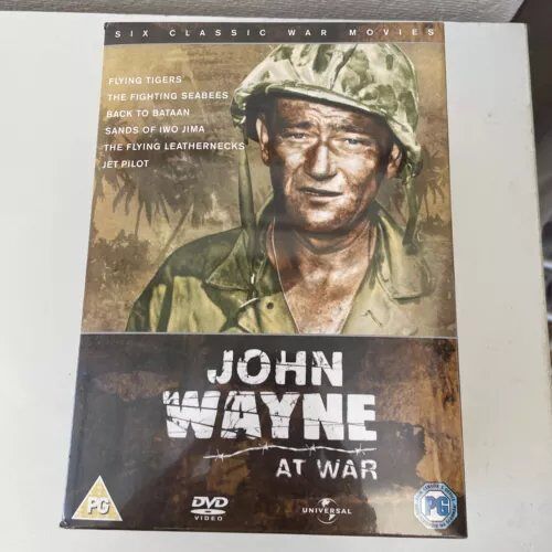 John Wayne: Wayne At War - Coffret 6 Films De Guerre Dvd