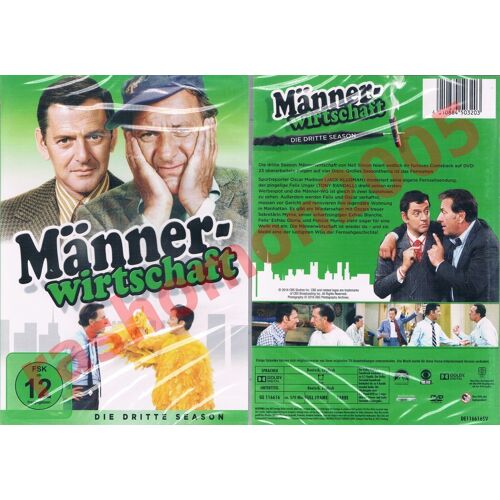 The Odd Couple Tv Series Season 3 - Dvd Série Tv Avec Tony Randall