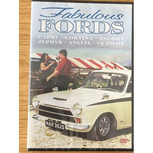 Fabulous Fords   Capri, Cortina, Escort, Zephyr, Anglia, V8 Pilot - Dvd