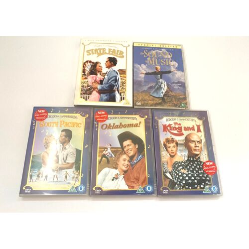 Rodgers & Hammerstein Musicals - Coffret 5 Dvd - The Sound Of Music Inclus