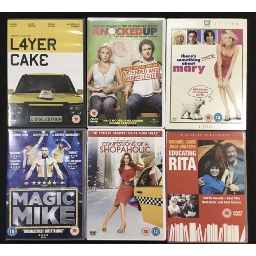 Lot De 6 Dvd Comédie - Sélection D'humour