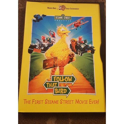 Dvd Sesame Street Movie Follow That Bird - Film Pour Enfants