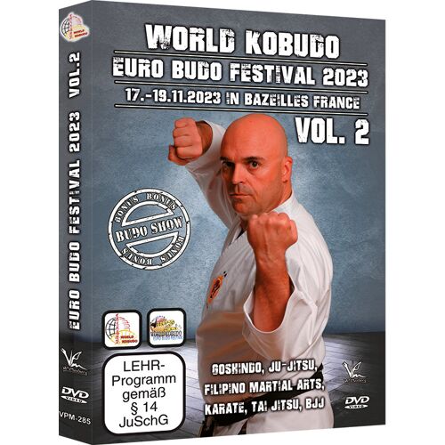 Dvd World Kobudo Euro Budo Festival Vol.2 Goshindo Karate (2023)