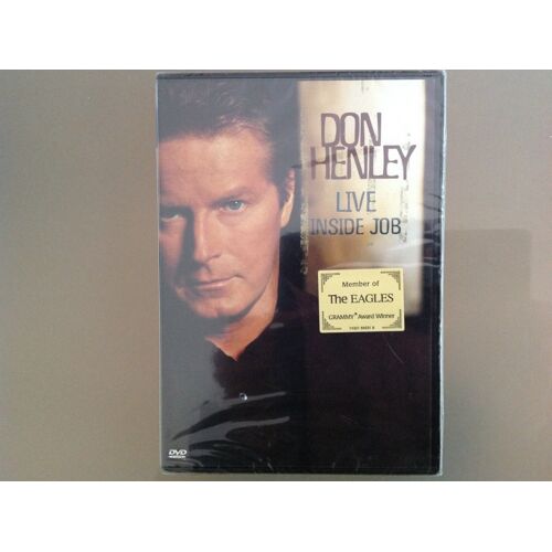 Dvd Don Henley Live - Inside Job - Concert Rock Rare
