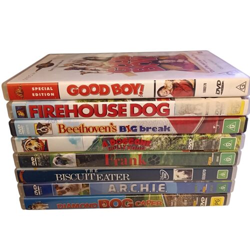 Movies About Dogs X 8 Children's Beethoven A.R.C.H.I.E - Coffret 8 Films Dvd