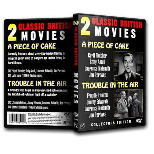 Piece Of Cake Trouble In Air - Jon Pertwee, Cyril Fletcher - Dvd (1948)