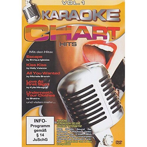 Chart Hits - Karaoke Hits: Compilation 1 - Dvd (2003)