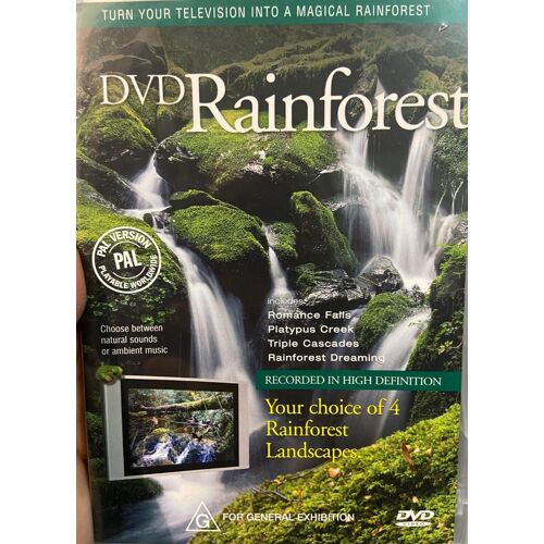 Rainforest Landscapes - Programme De Relaxation / Fond Tv Dvd