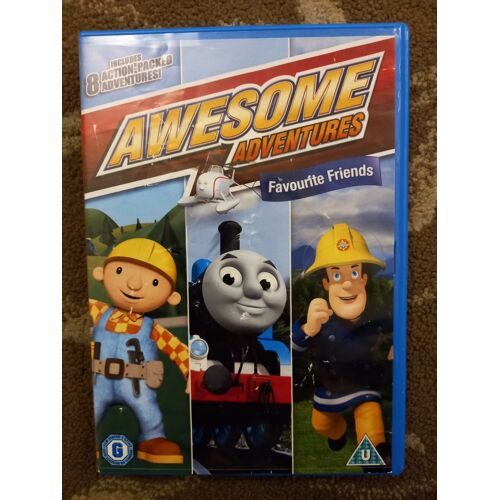 Awesome Adventures Favourite Friends - 8 Épisodes Thomas Bob Builder Dvd Enfants