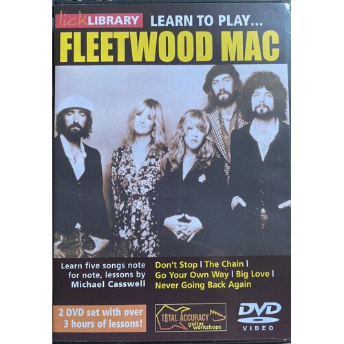 Dvd Learn To Play Fleetwood Mac Lick Library - Guitare