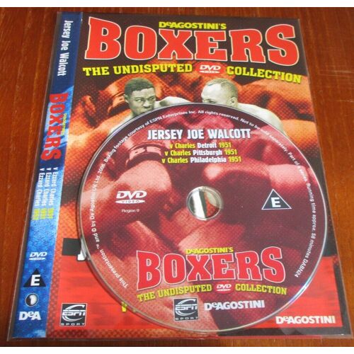 Boxers Undisputed Collection Deagostini Edition Jersey Joe Walcott Dvd