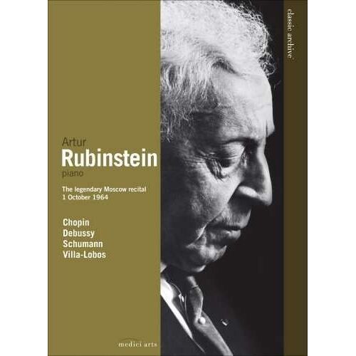 Arthur Rubinstein Piano: The Legendary Moscow Recital (1964) - Dvd