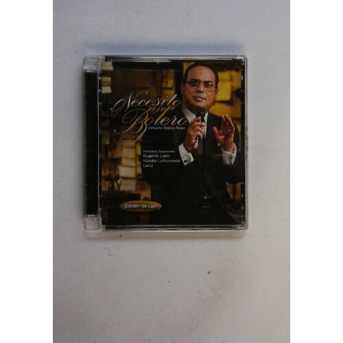 Gilberto Santa Rosa Necesito Un Bolero Dvd (2015)