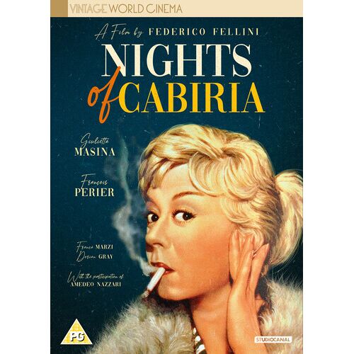 Nights Of Cabiria - Dvd (2020) Avec Giulietta Masina, Réalisé Par Federico Fellini