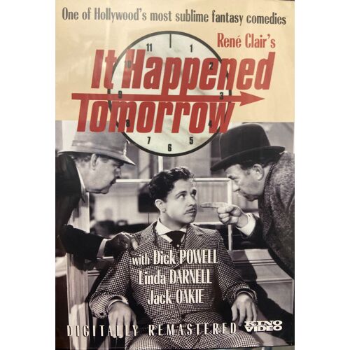 It Happened Tomorrow (1944) - Dick Powell, René Clair Dvd