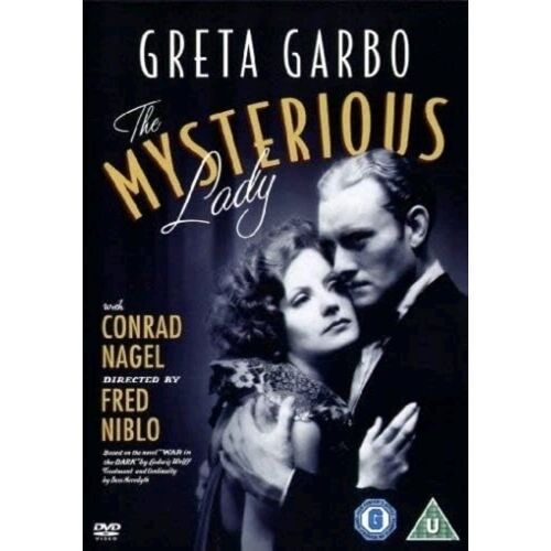 The Mysterious Lady (1928) Avec Greta Garbo, Conrad Nagel - Dvd Original Uk