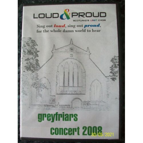Loud & Proud Scotland's Lgbt Choir (2008) - Dvd