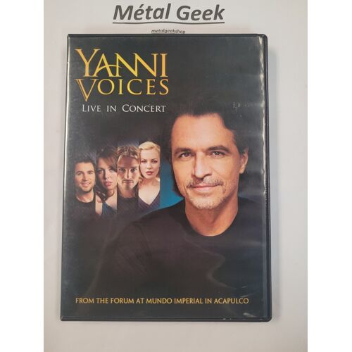 Dvd Yanni Voices Live In Concert En (Testé Au Canada)