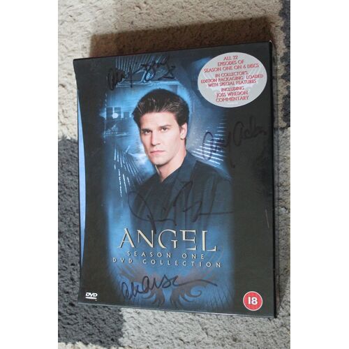Angel Saison 1 Coffret Dvd - Signé Par Boreanaz, Denisof, Acker, Carpenter