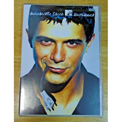 Alejandro Sanz - Mtv Unplugged (2001) - Dvd Rare