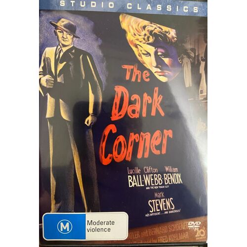 The Dark Corner Dvd (1946) Avec Lucille Ball, Film Noir