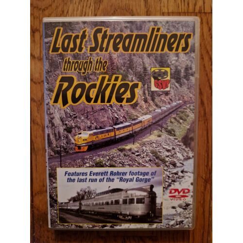 Last Streamliners Through The Rockies (Greg Scholl) Gsvp - Dvd Multi-Régions