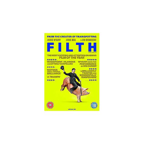 Filth (2014) - Dvd Thriller Comédie Noire, James Mcavoy, Jon S. Baird