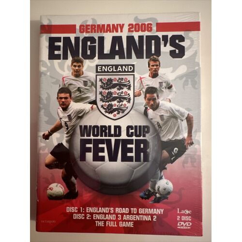 England's World Cup Fever 2x England V Argentina Dvd (2006)