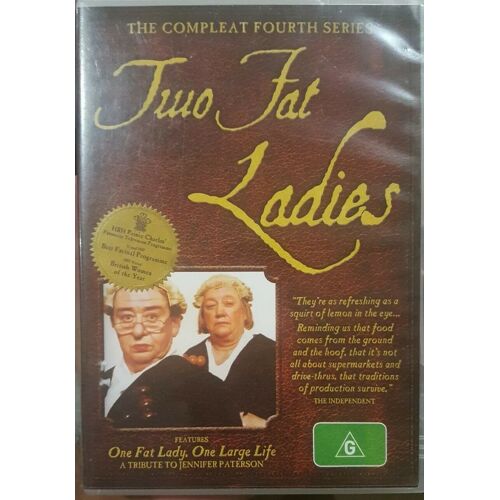 Two Fat Ladies The Complete Compleat Fourth Series Cooking Tv Show Dvd