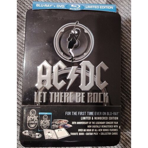 Acdc Let There Be Rock - Édition Limitée Numérotée Blu-Ray Dvd