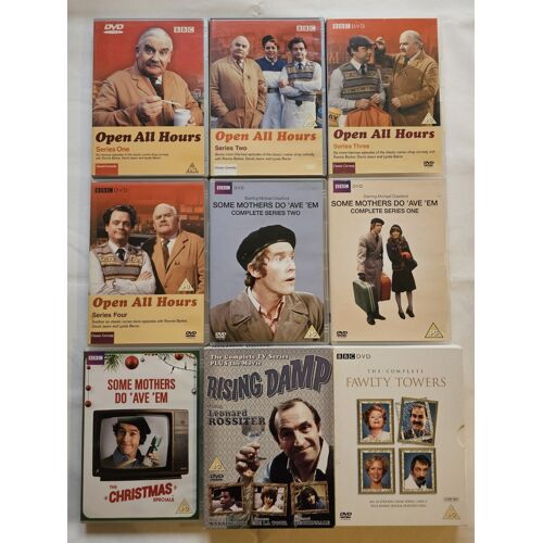 Classic Tv: Rising Damp, Fawlty Towers, Open All Hours, Some Mothers Do 'ave 'em - Dvd