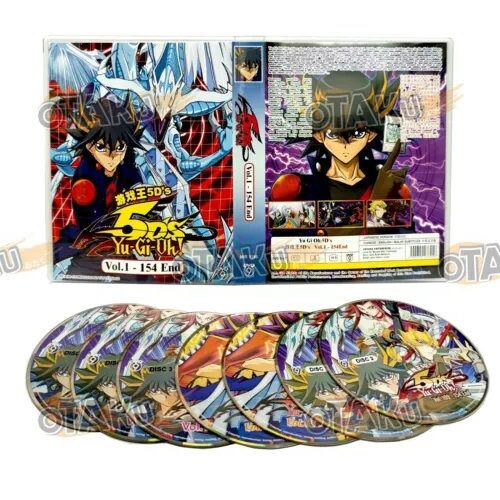 Yu-Gi-Oh ! 5d's - Série Tv Anime Complète (1-154 Épisodes) - Coffret Dvd Zone 2
