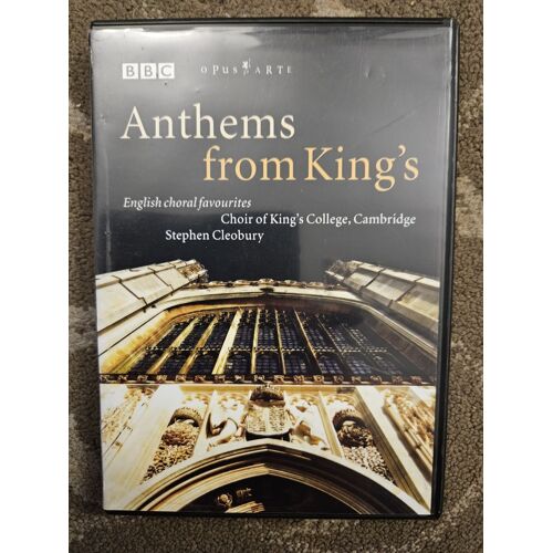 Anthems From King's English Choral Favourites Dvd