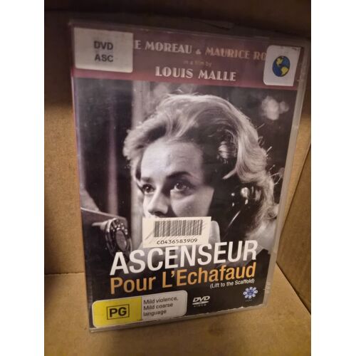 Ascenseur Pour L'echafaud (Lift To The Scaffold) - Louise Malle - Dvd Classique