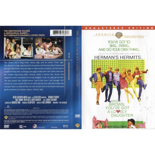 Mrs Brown You've Got A Lovely Daughter - Film Dvd (1968)