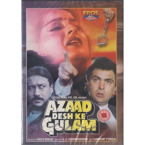 Azaad Desh Ke Gulam - Eros Bollywood Dvd Rare