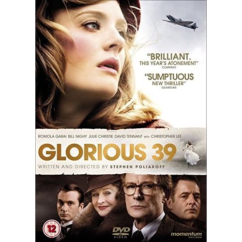 Glorious 39 2010 Dvd - Thriller Historique