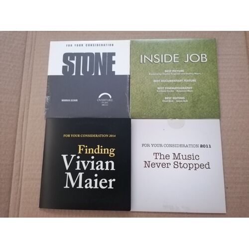 Dvd Fyc Bundle Finding Vivian Maier, Stone, The Music Never Stopped